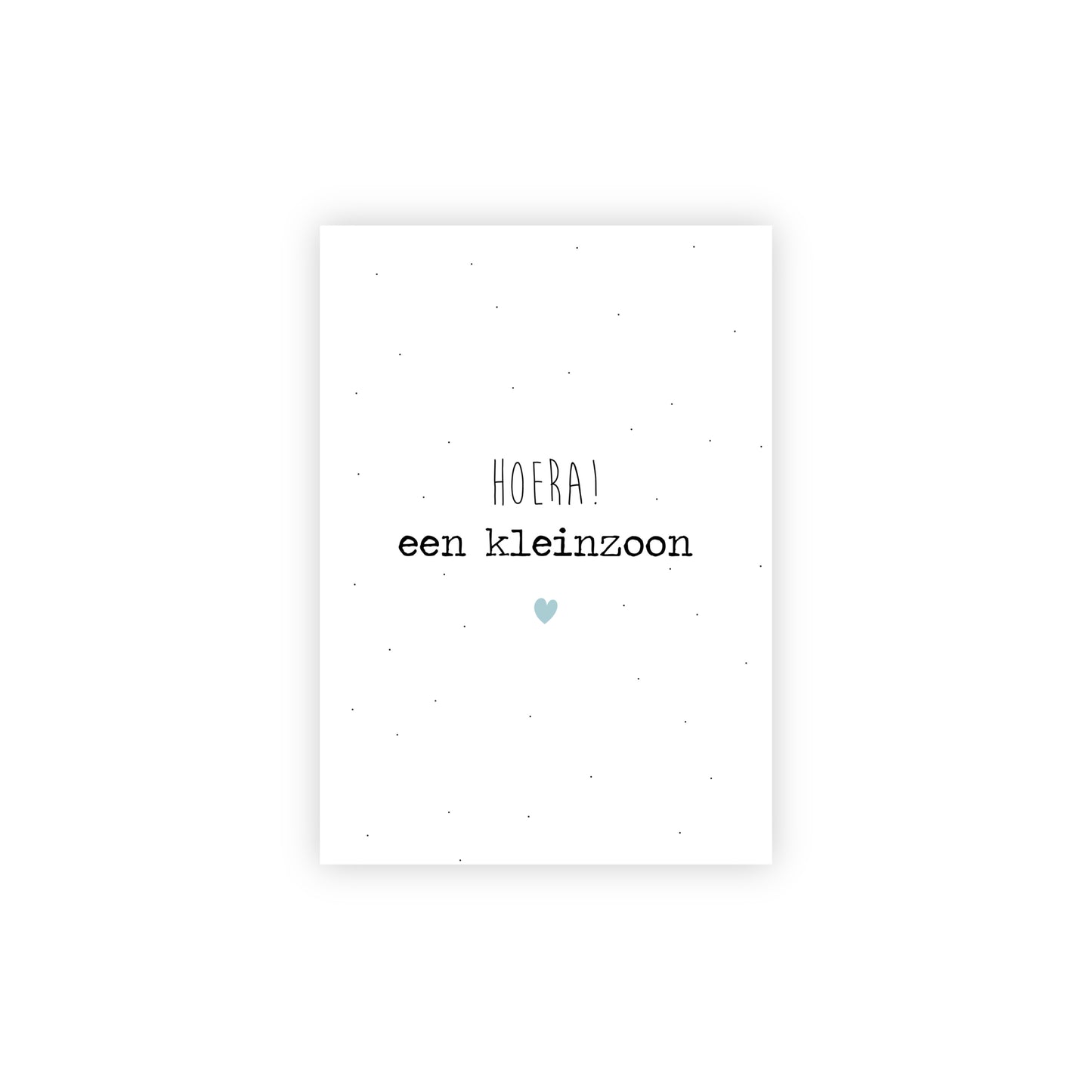Kaart | hoera een kleinzoon
