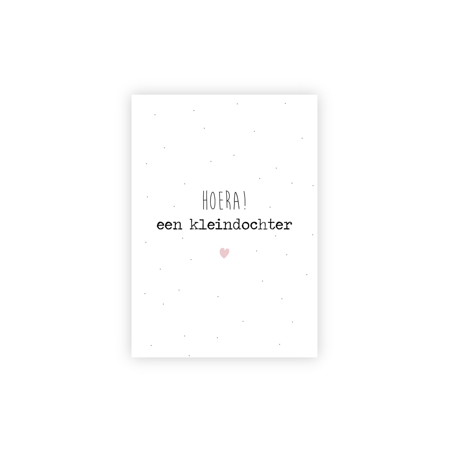 Kaart | hoera een kleindochter