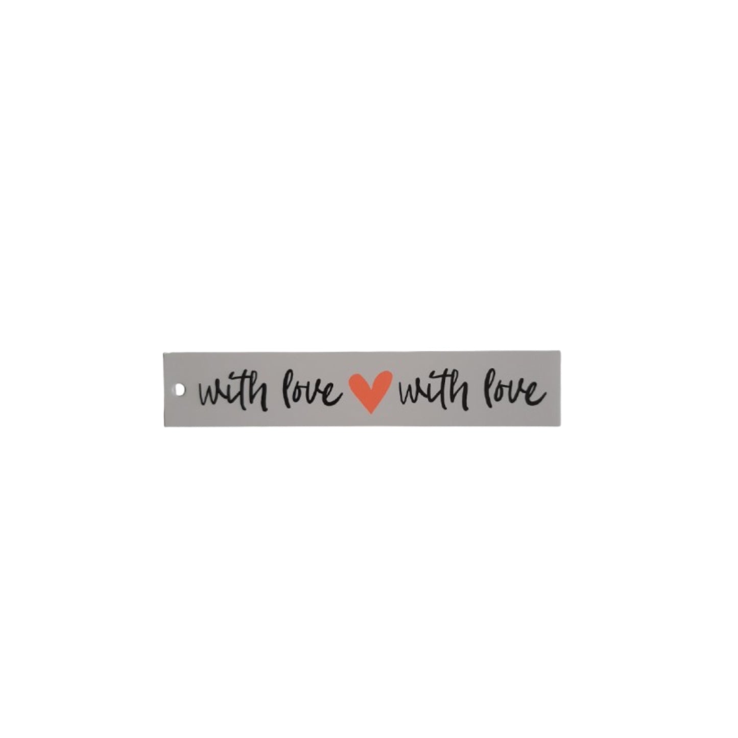 Cadeaulabel - with love