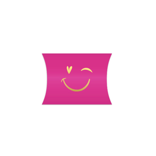 Gondeldoosje - smiley - roze
