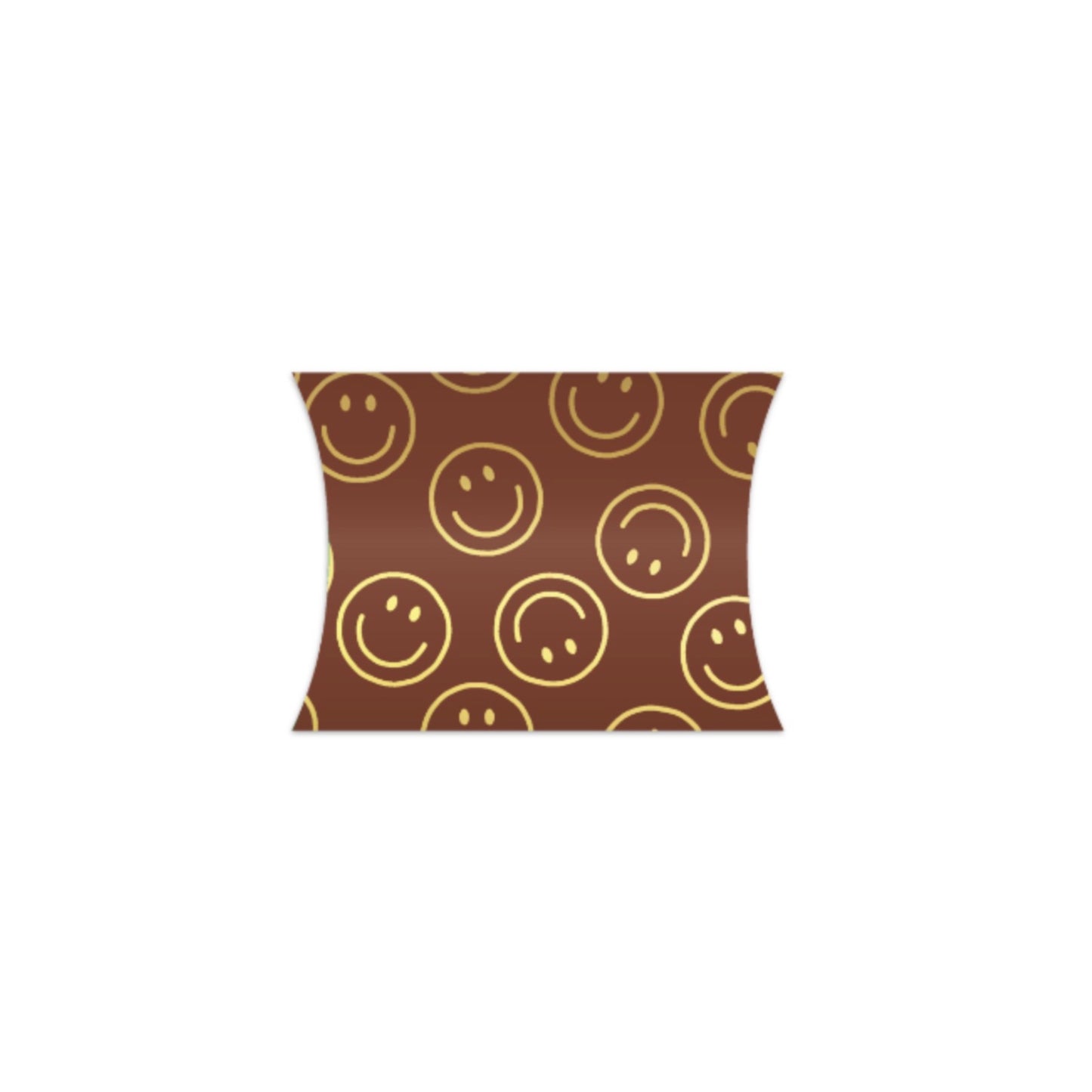 Gondeldoosje - smileys - bruin
