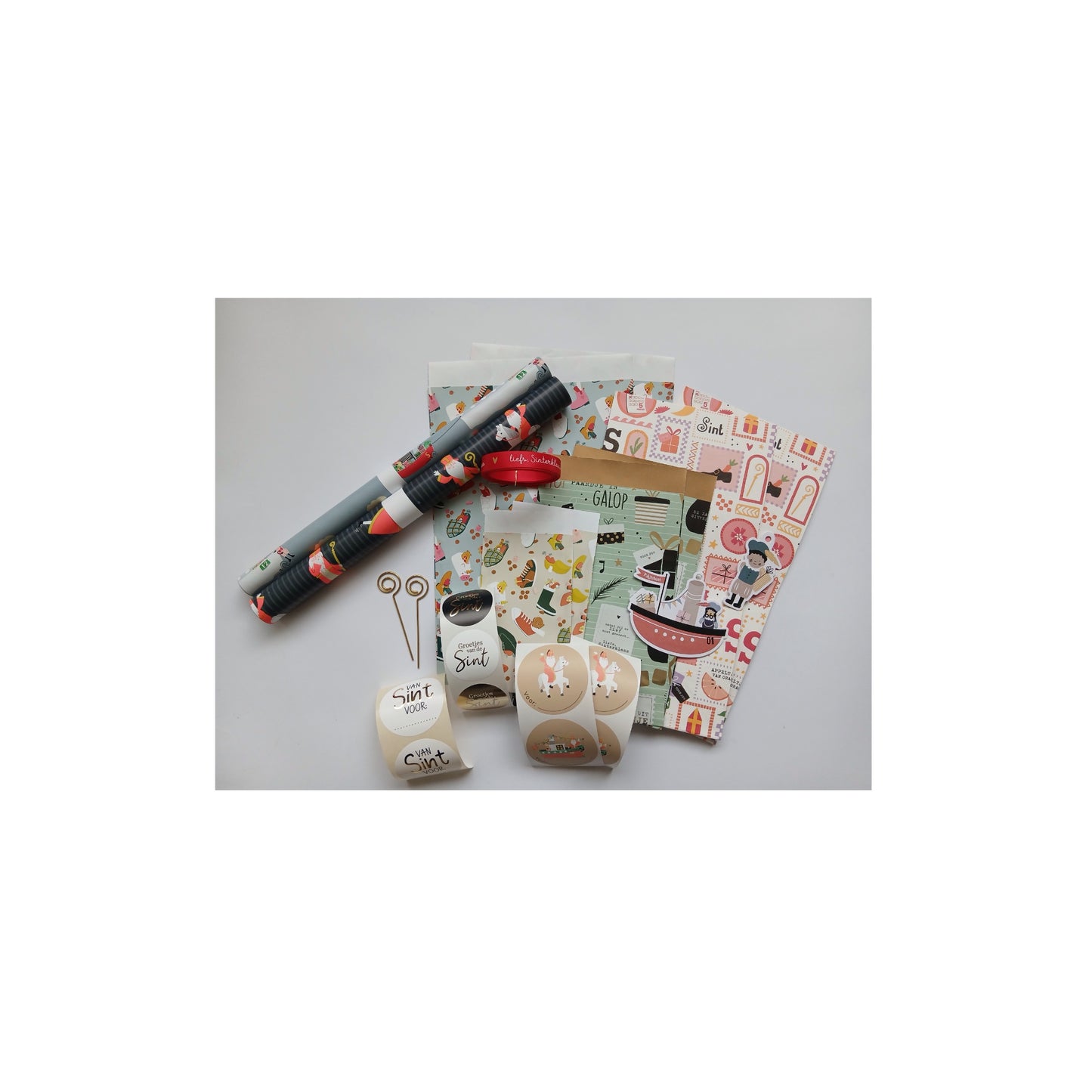 Inpakset - Sinterklaas kleurrijk