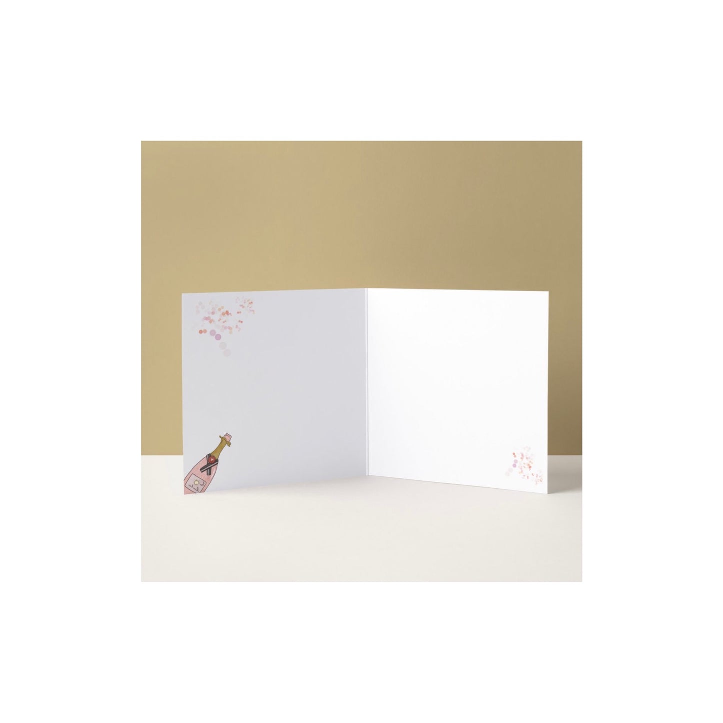 Dubbele wenskaart - have a sparkling birthday