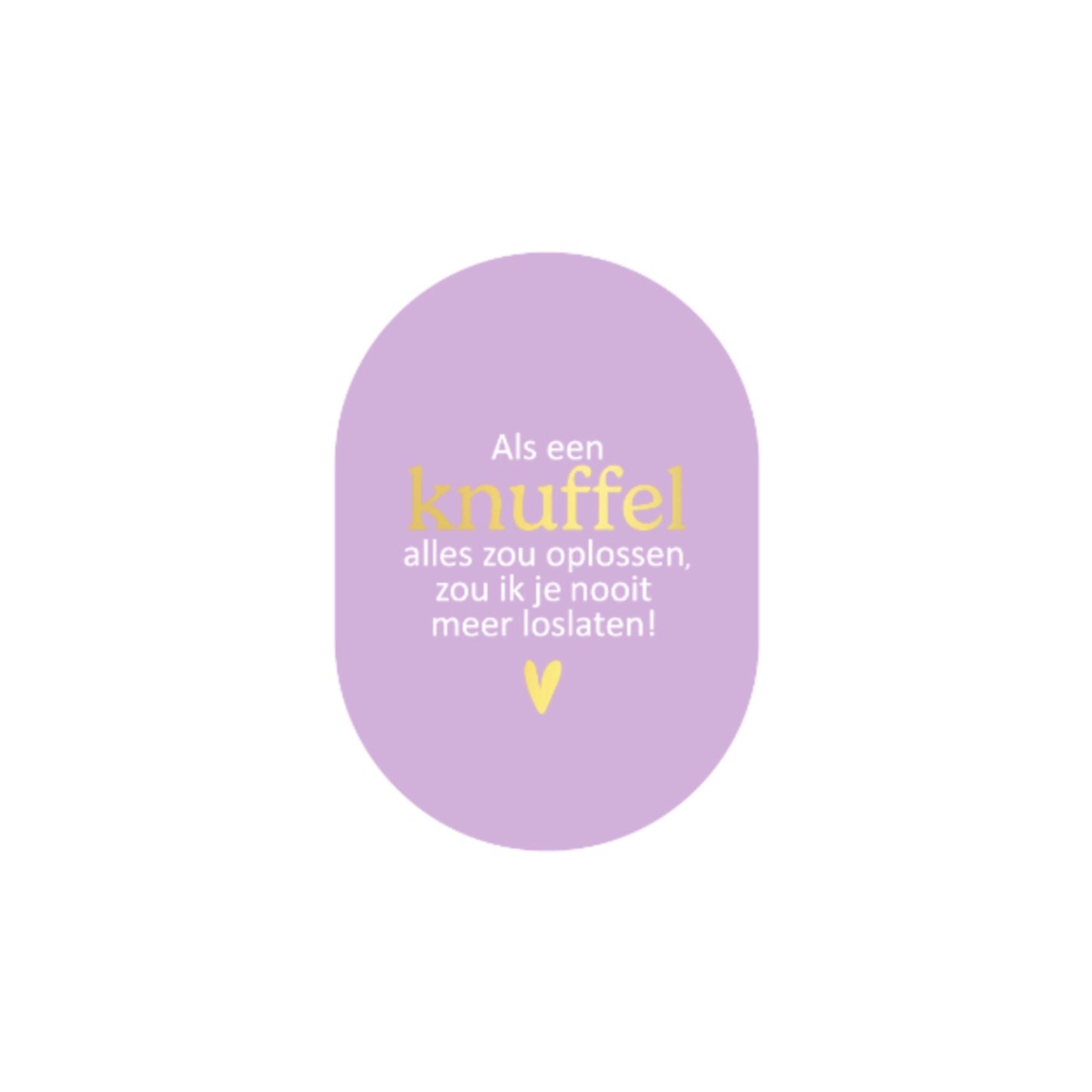 Ansichtkaart - als een knuffel alles zou oplossen