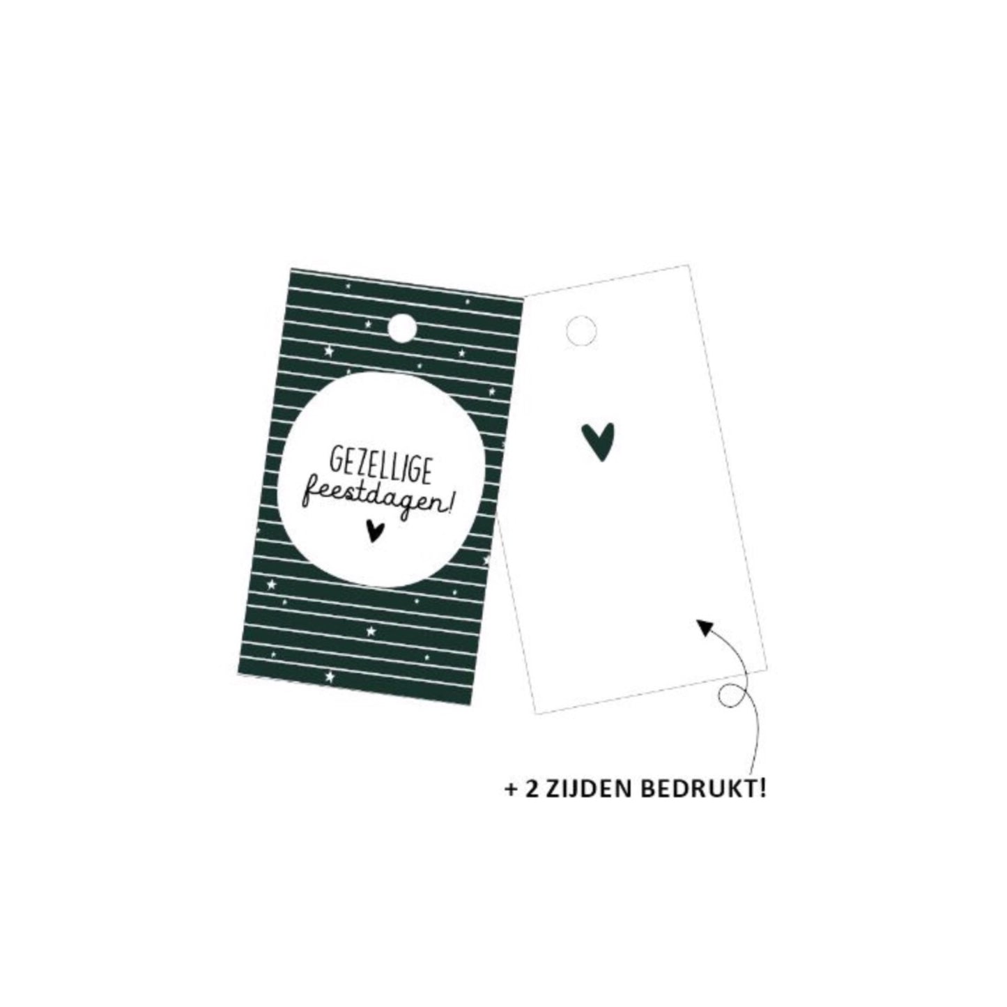 Cadeaulabel | gezellige feestdagen