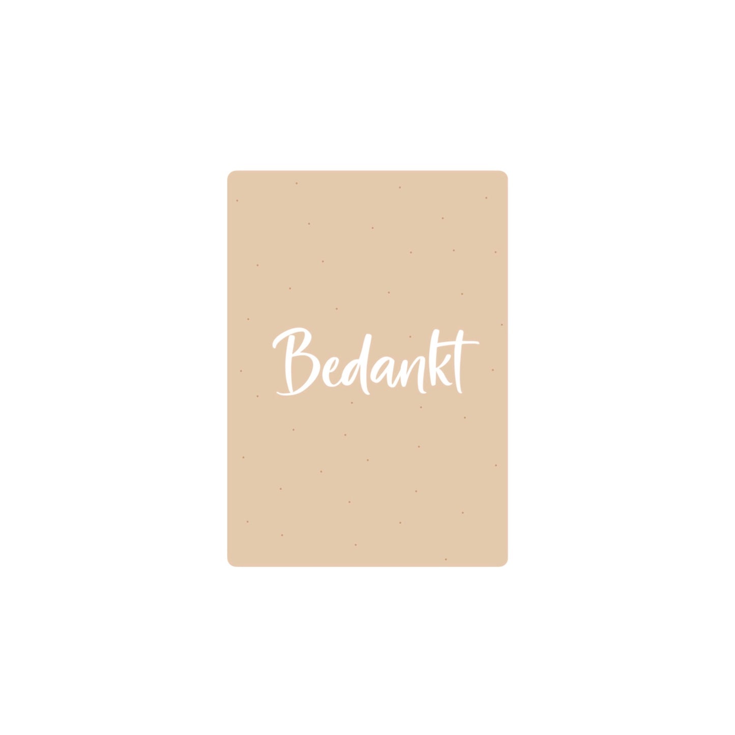 Kaart | bedankt