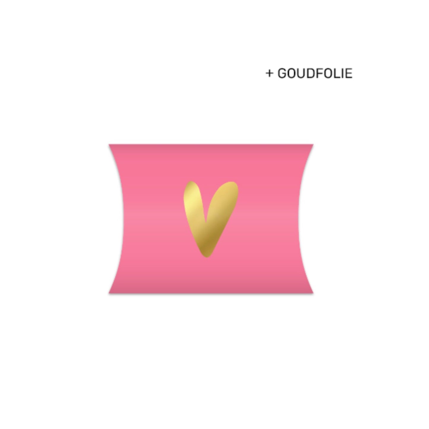 Gondeldoosje - hartje - roze