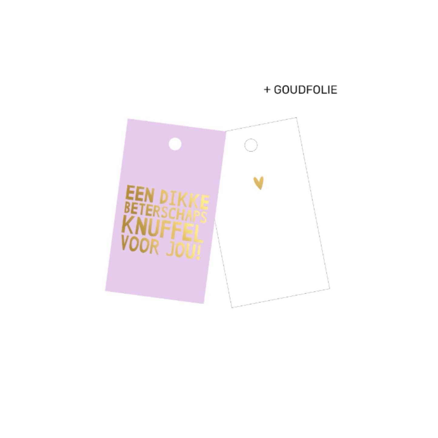 Cadeaulabel | dikke beterschapsknuffel