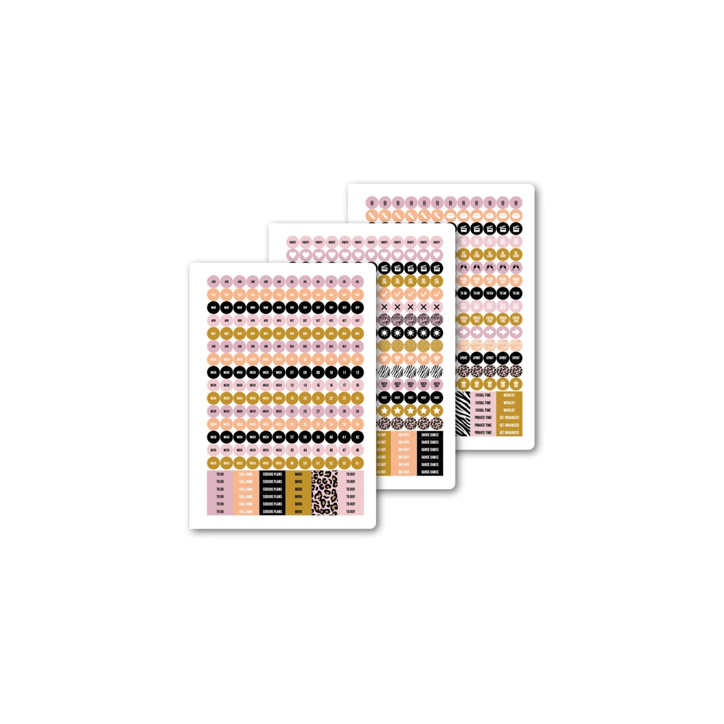 Planner | wild and cute (+ gratis tabbladen)