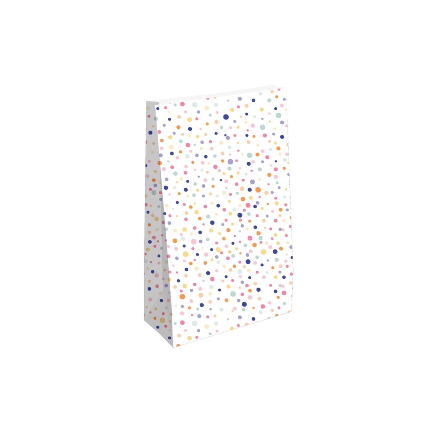 Blokbodemzakken | confetti (2 stuks)