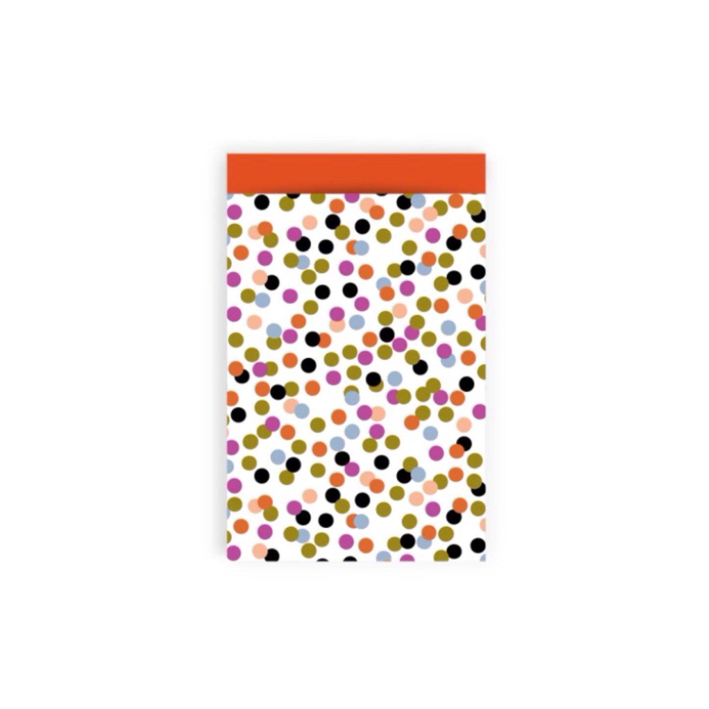Cadeauzakjes - small confetti - colorful - 12x19 cm - 5 stuks