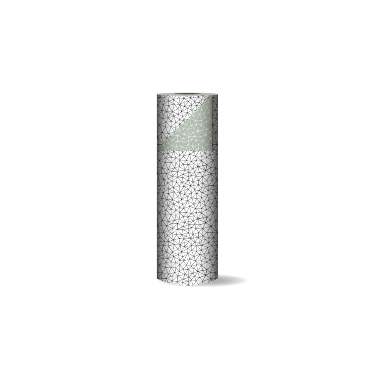 Cadeaupapier - graphics - zwart/wit - 30x200 cm