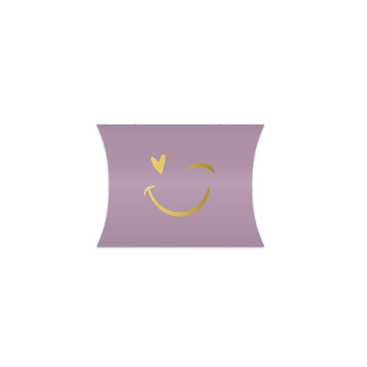 Gondeldoosje - smiley - lila