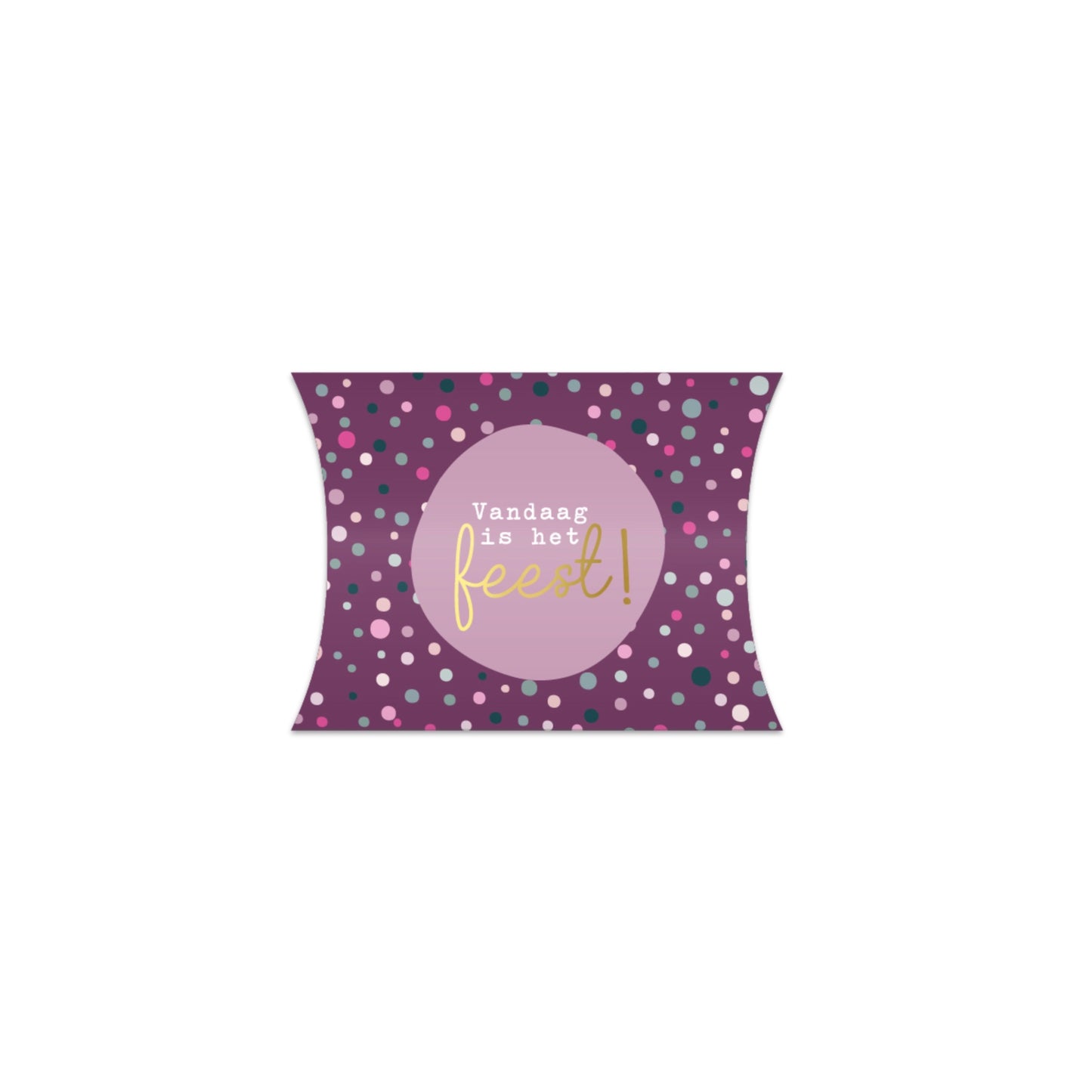 Gondeldoosje - vandaag is het feest - paars