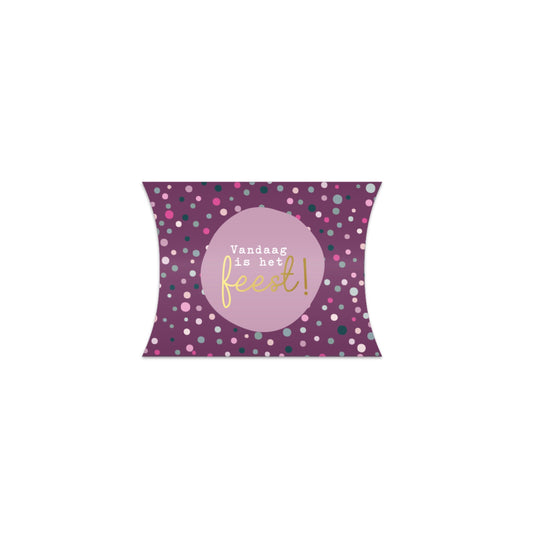 Gondeldoosje - vandaag is het feest - paars