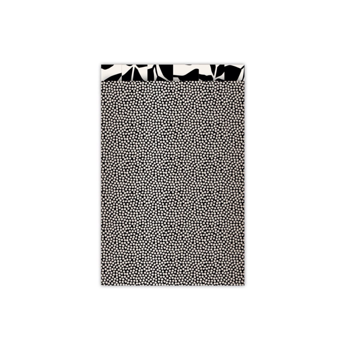 Cadeauzakjes - cozy cubes - zwart/champagne - 17x25 cm - 5 stuks