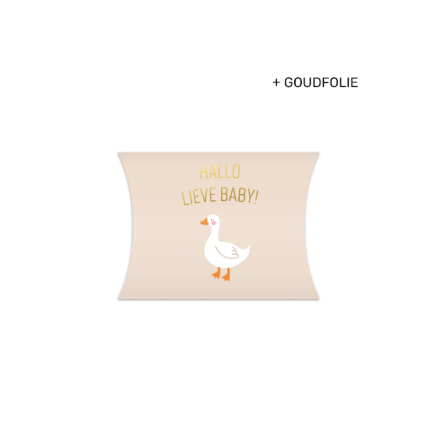 Gondeldoosje - hallo lieve baby - beige