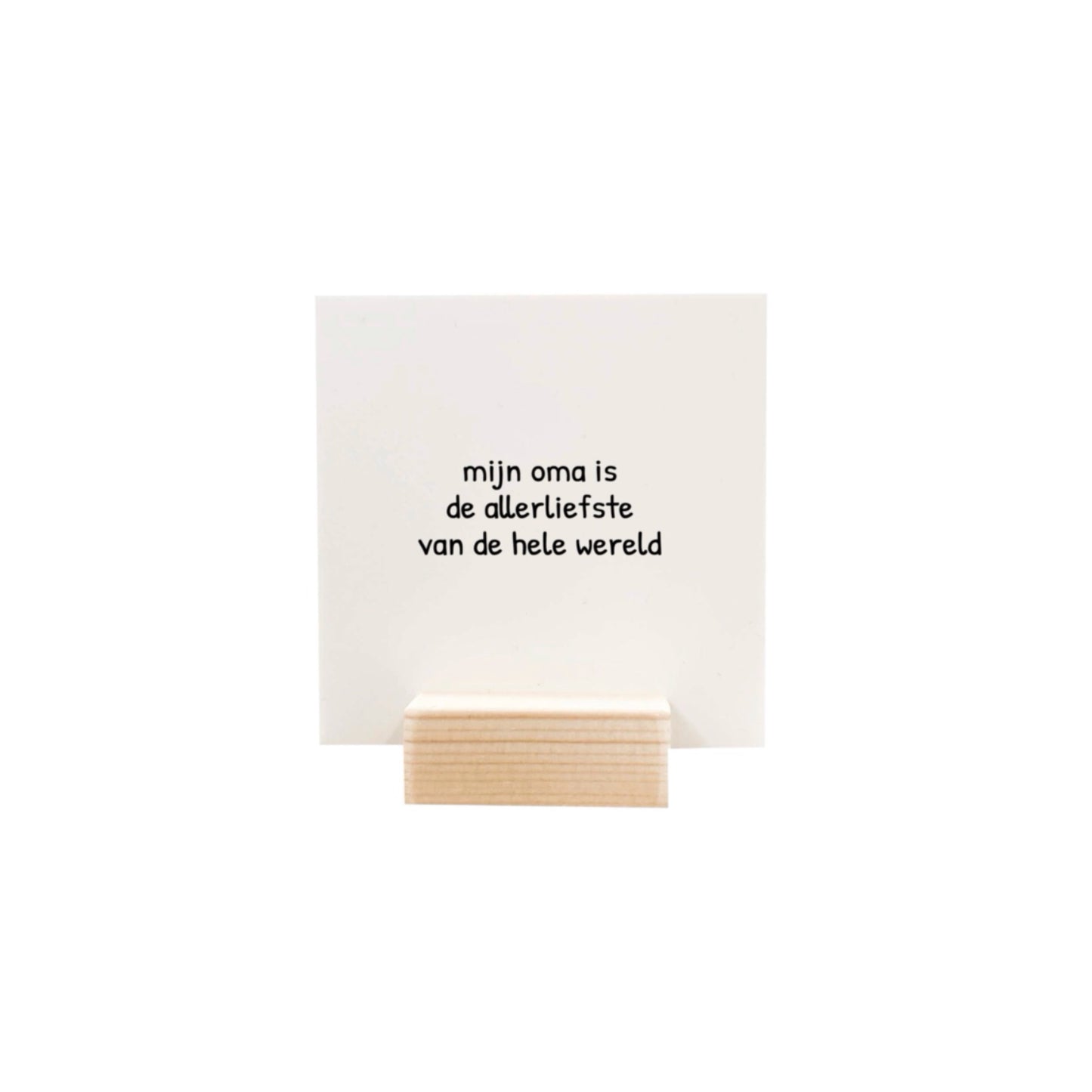 Blockie - allerliefste oma