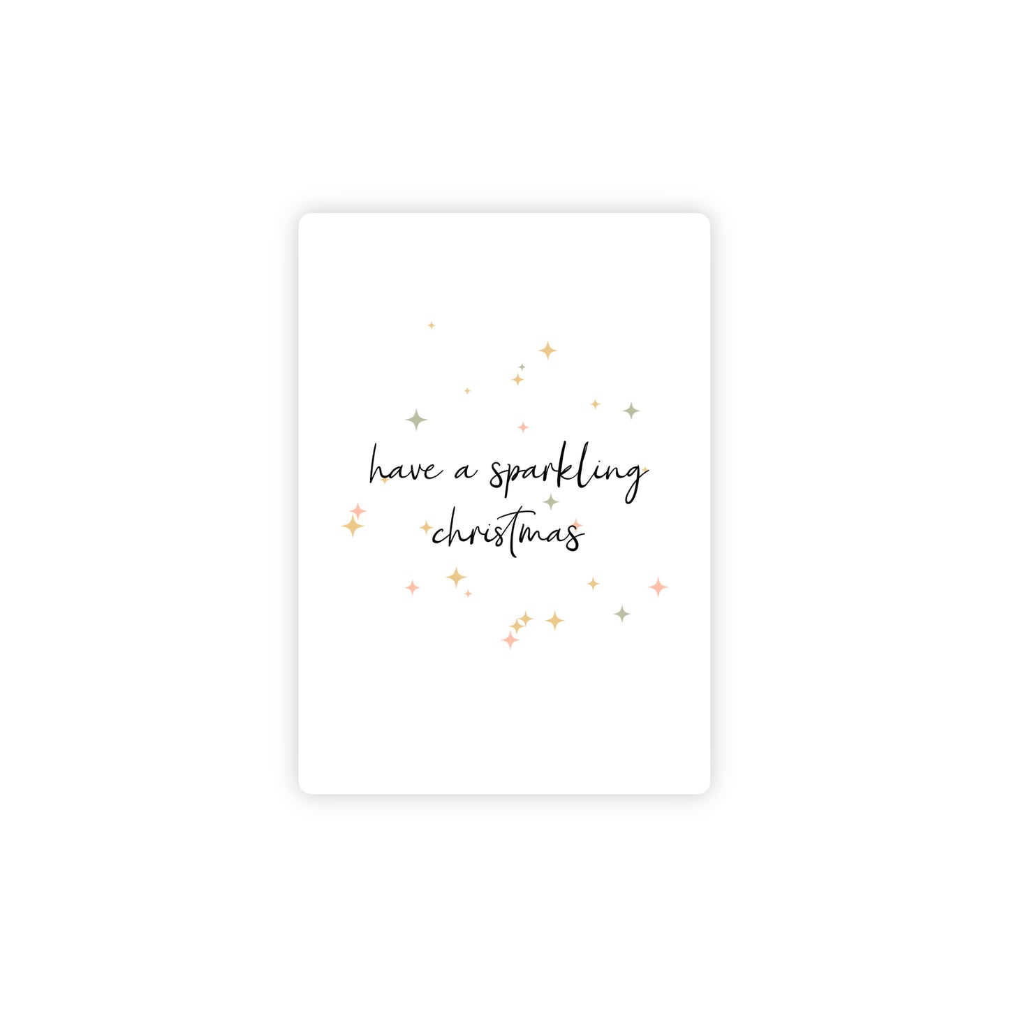 Kerstkaart - have a sparkling christmas  - A6