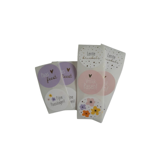 Cadeaustickers - pasen - 10 stuks