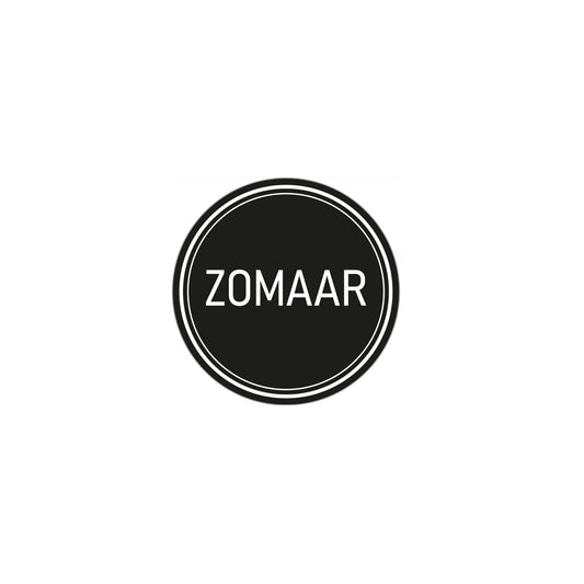 Cadeaustickers - zomaar - zwart - 4 cm - 10 stuks