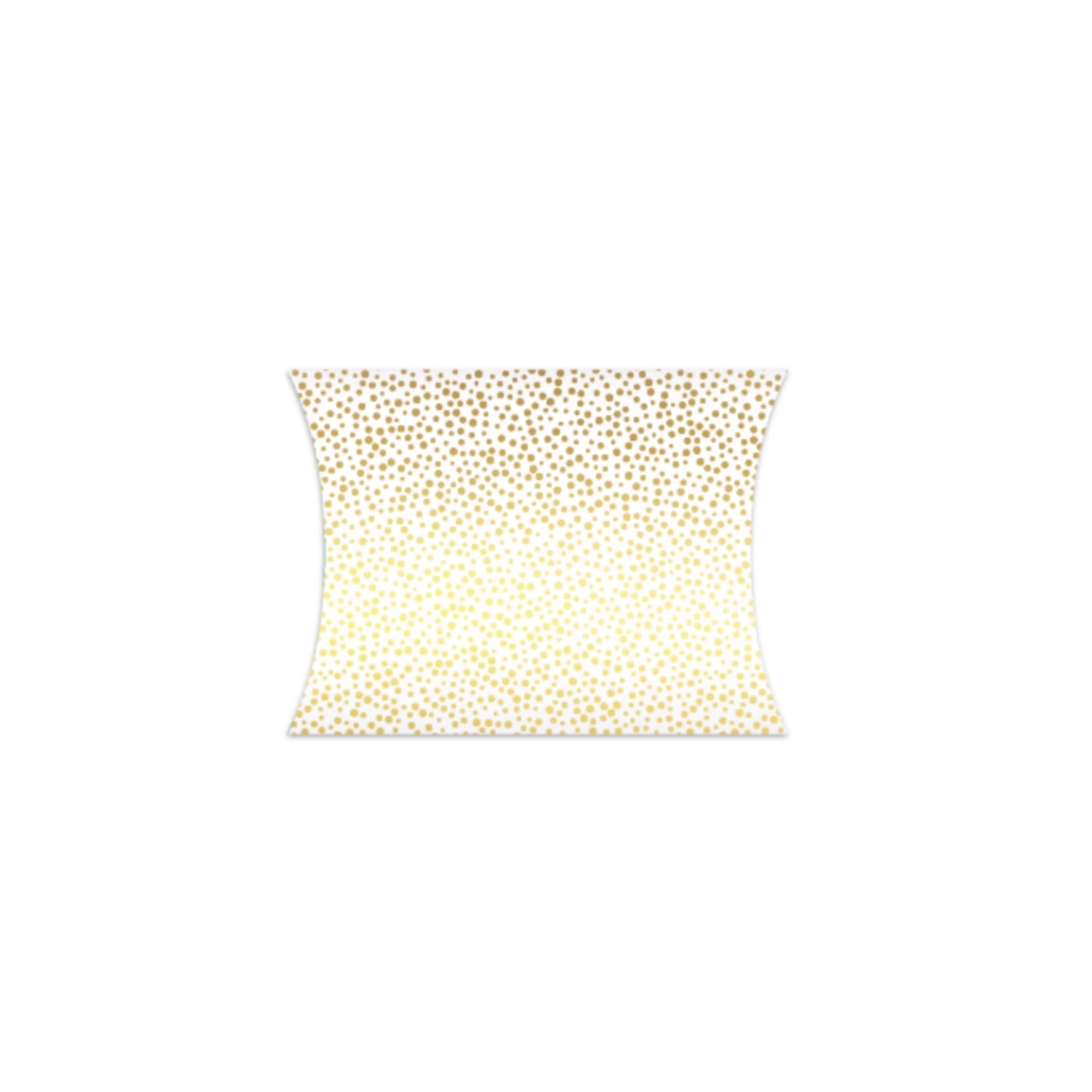 Gondeldoosje - luxury dots - wit/goud