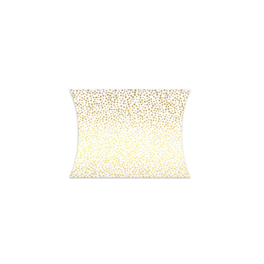 Gondeldoosje - luxury dots - wit/goud