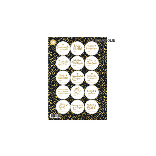 A5 stickervel - Kerst