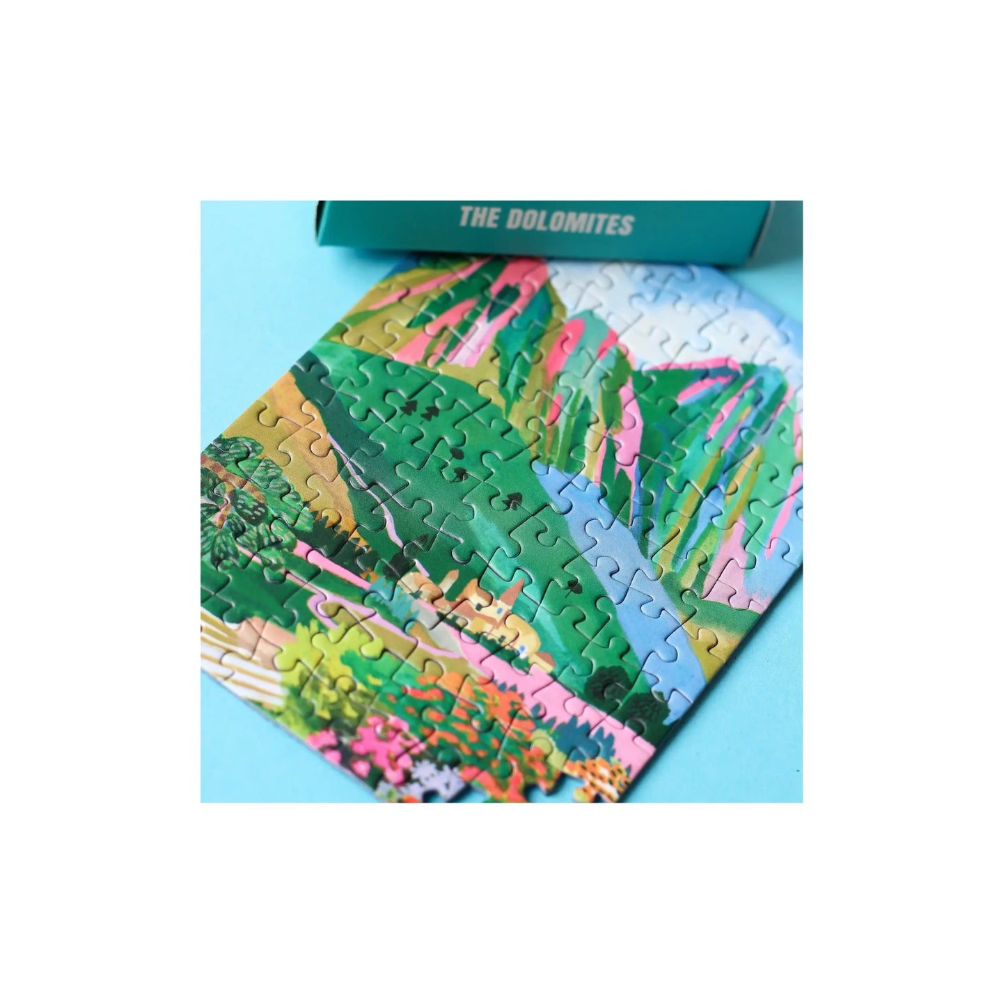 Mini puzzel - Dolomieten - 99 stukjes