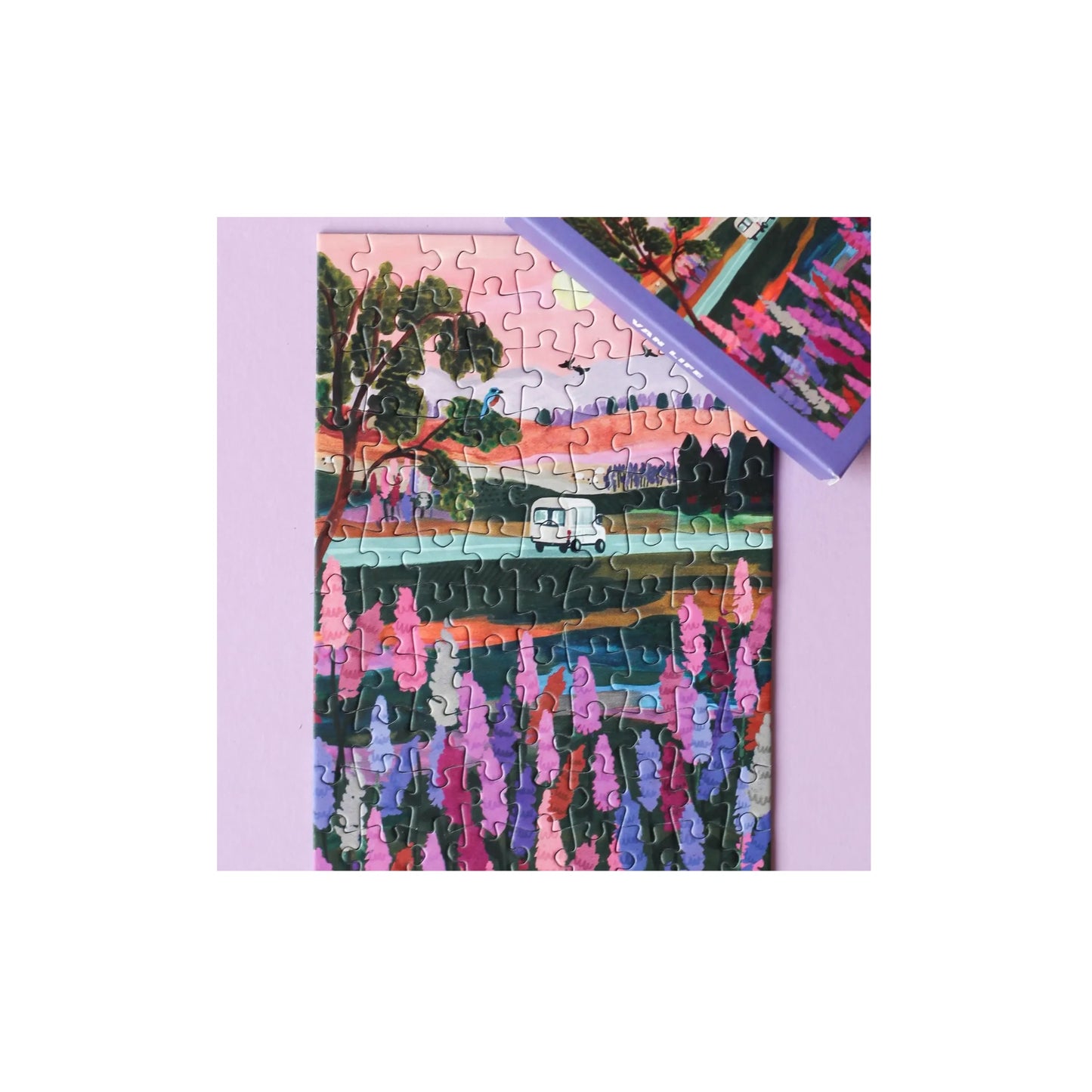 Mini puzzel - Van Life - 99 stukjes