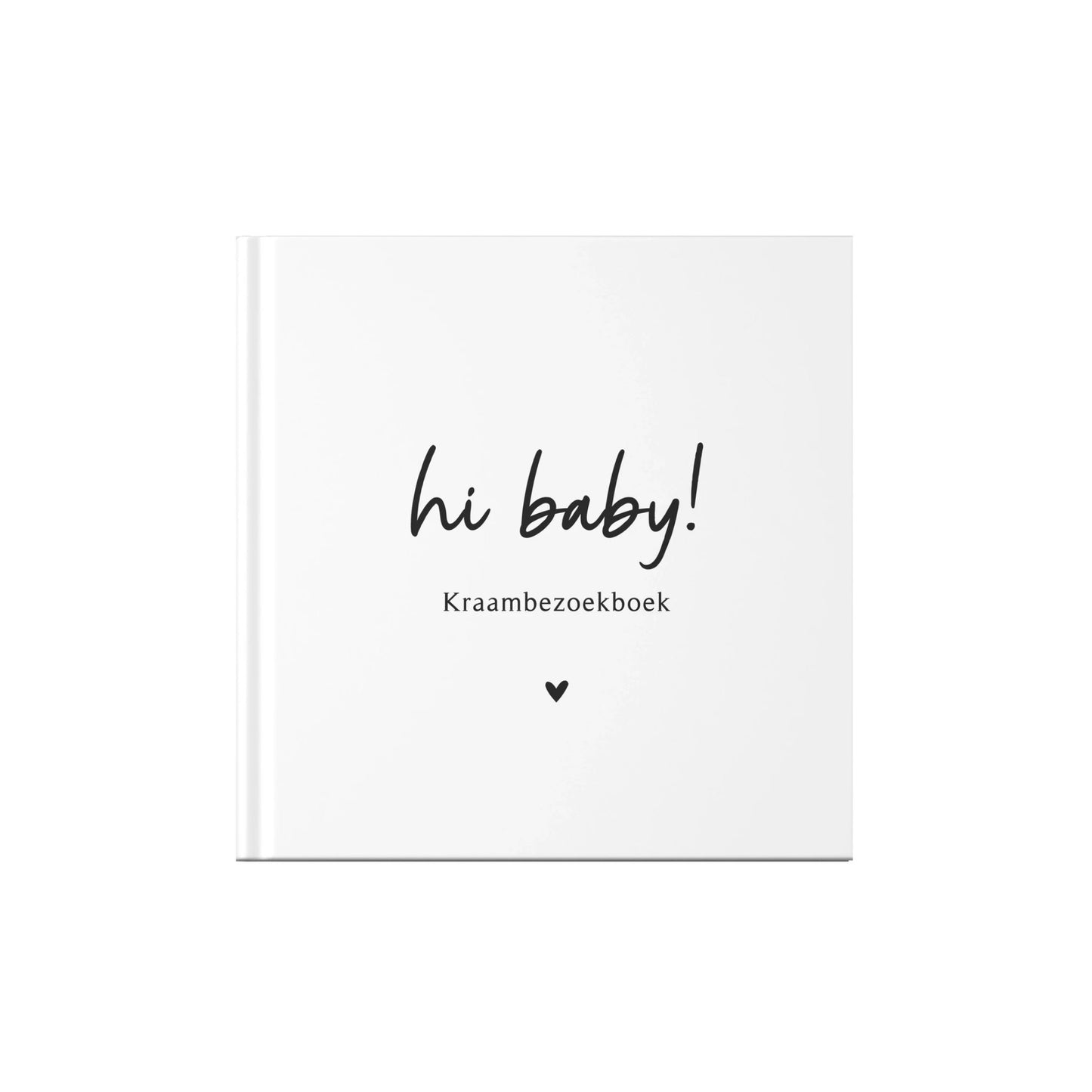Baby invulboek - kraambezoek - 21x21 cm - 45 pagina’s