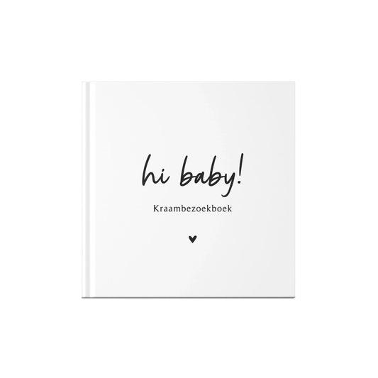Baby invulboek - kraambezoek - 21x21 cm - 45 pagina’s