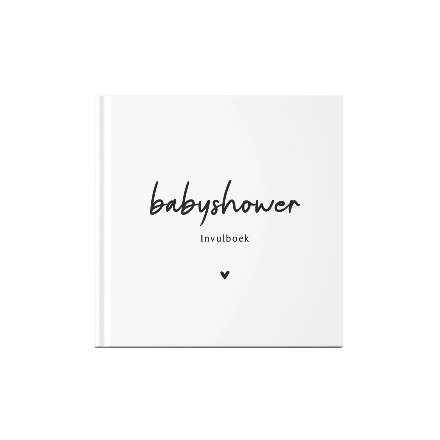 Baby invulboek - babyshower - 21x21 cm - 25 pagina’s
