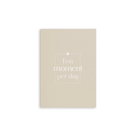Invulboek - een moment per dag - A5 formaat - 13 weken
