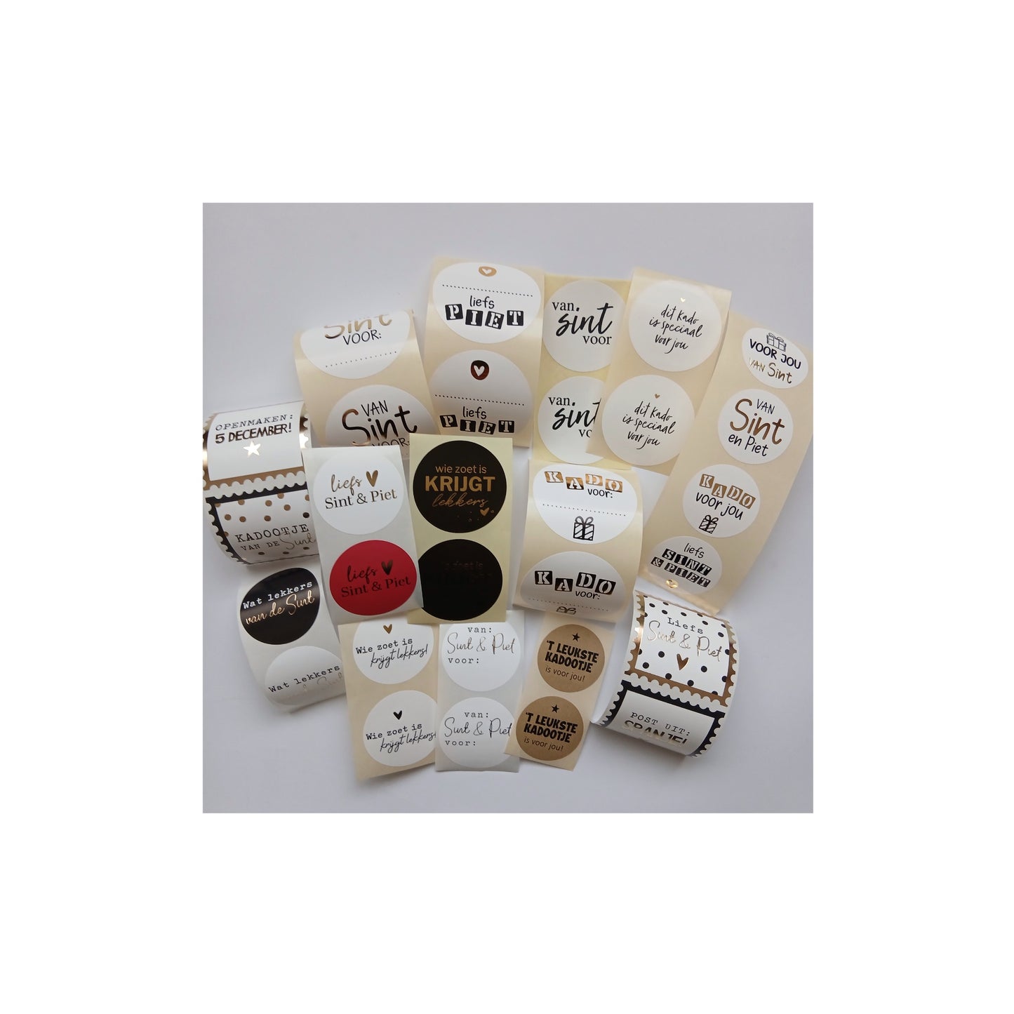 Stickermix - Sinterklaas - 30 cadeaustickers