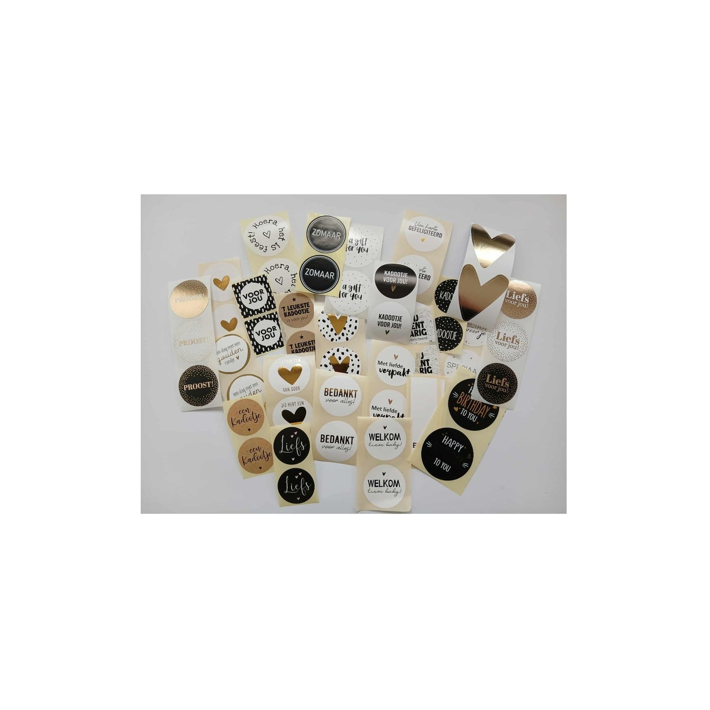 Stickermix - chique - 50 cadeaustickers