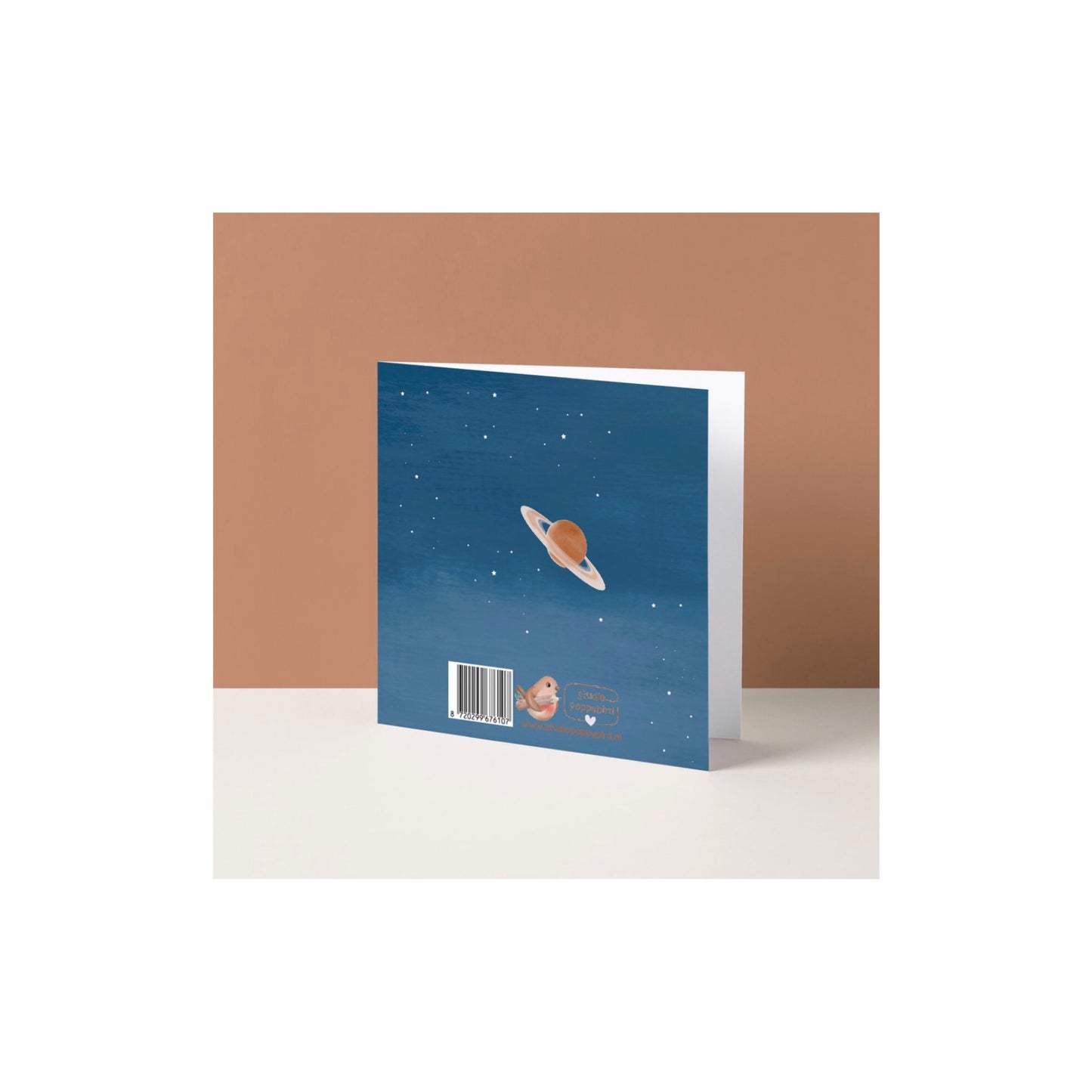 Dubbele wenskaart - happy birthday