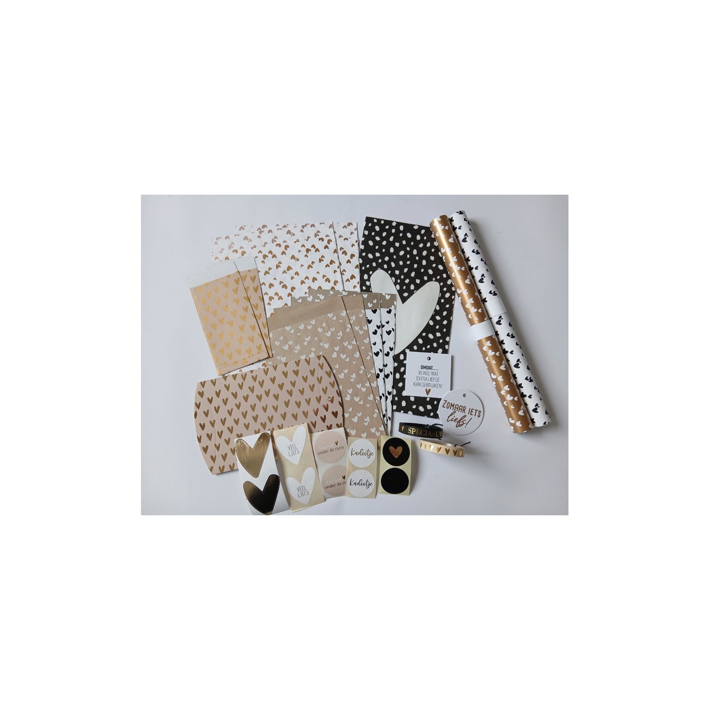 Inpakset - nude hartjes