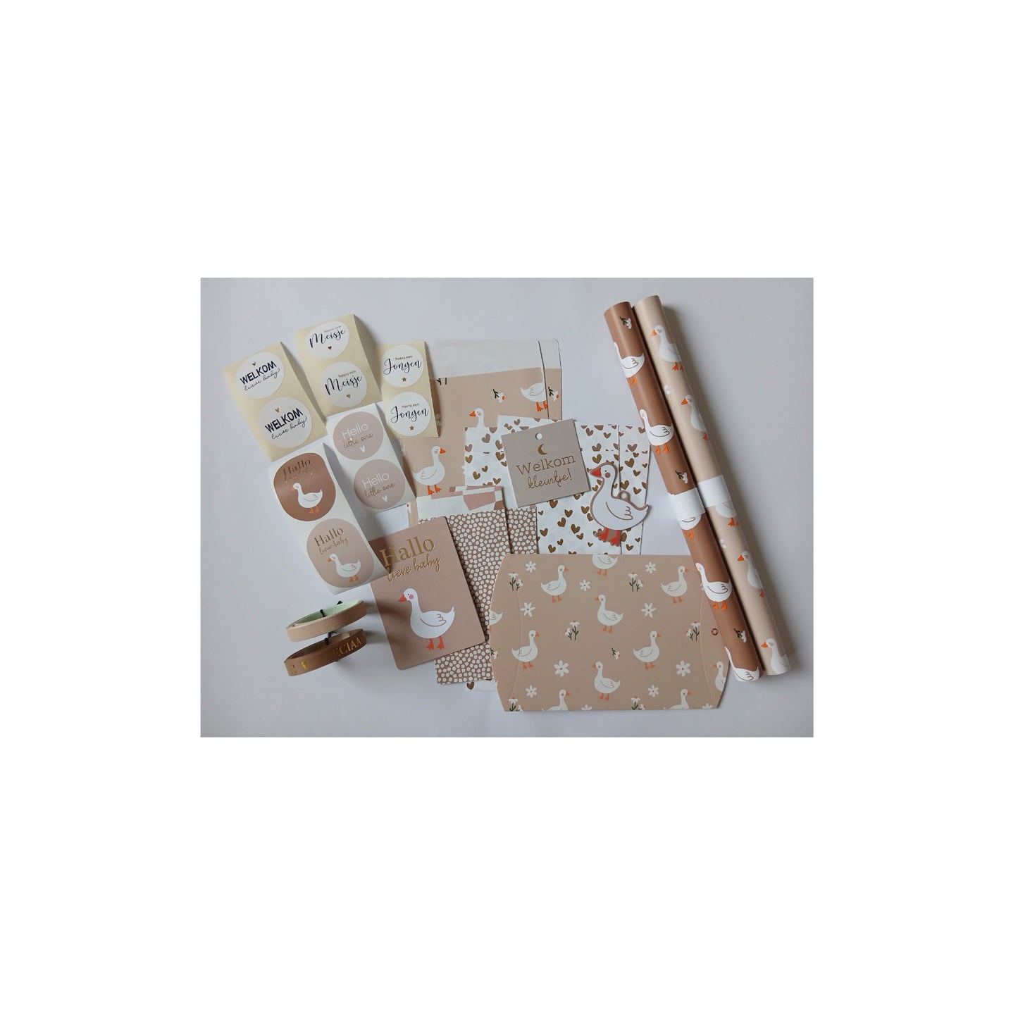 Inpakset - baby gansjes