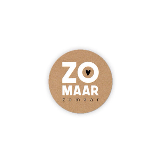 Cadeaustickers - zomaar - 10 stuks