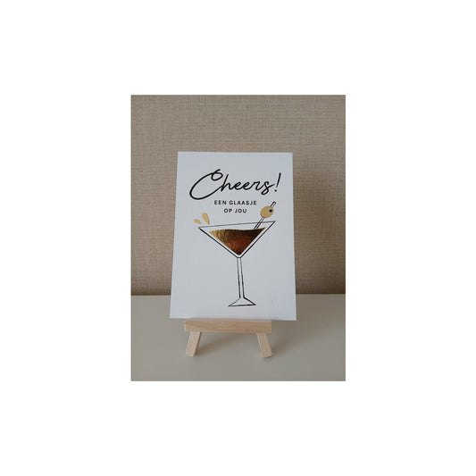 Ansichtkaart - cheers