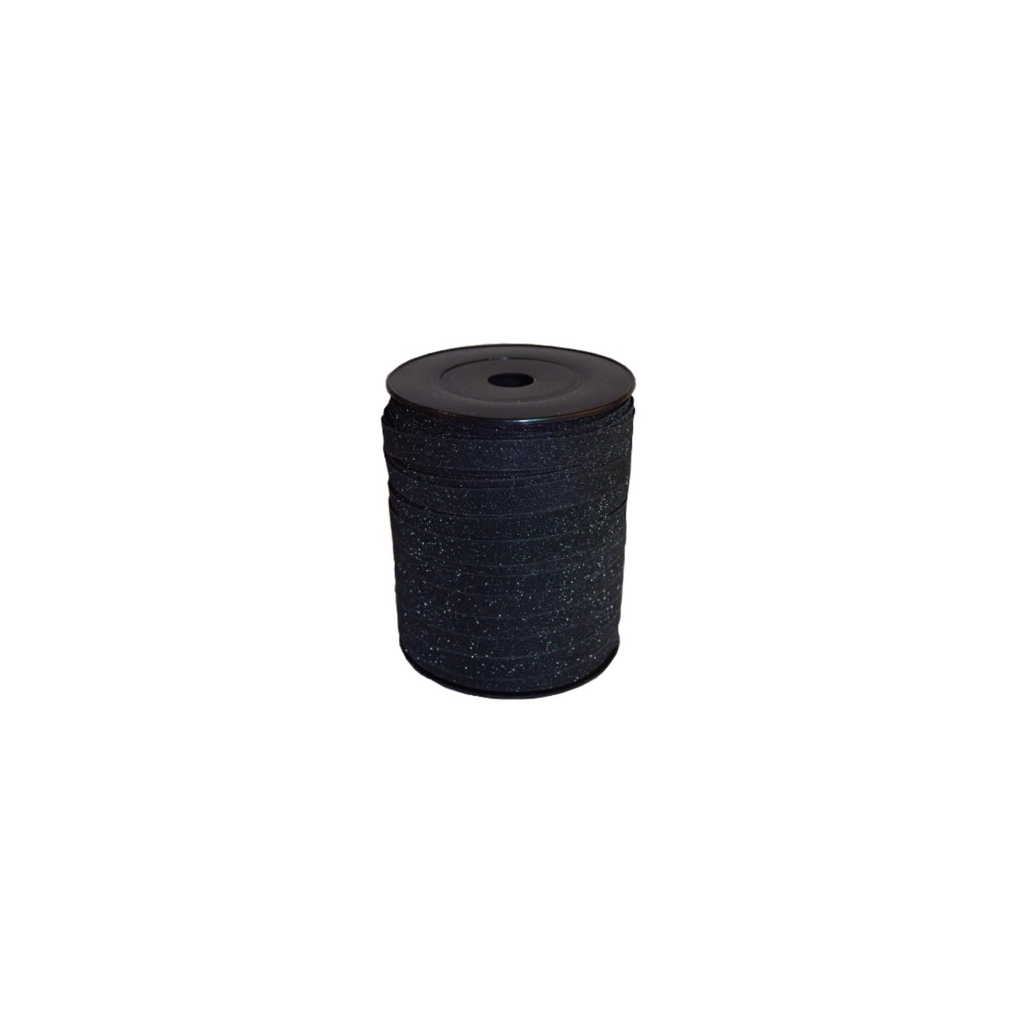 Krullint | glitter zwart (5 meter)