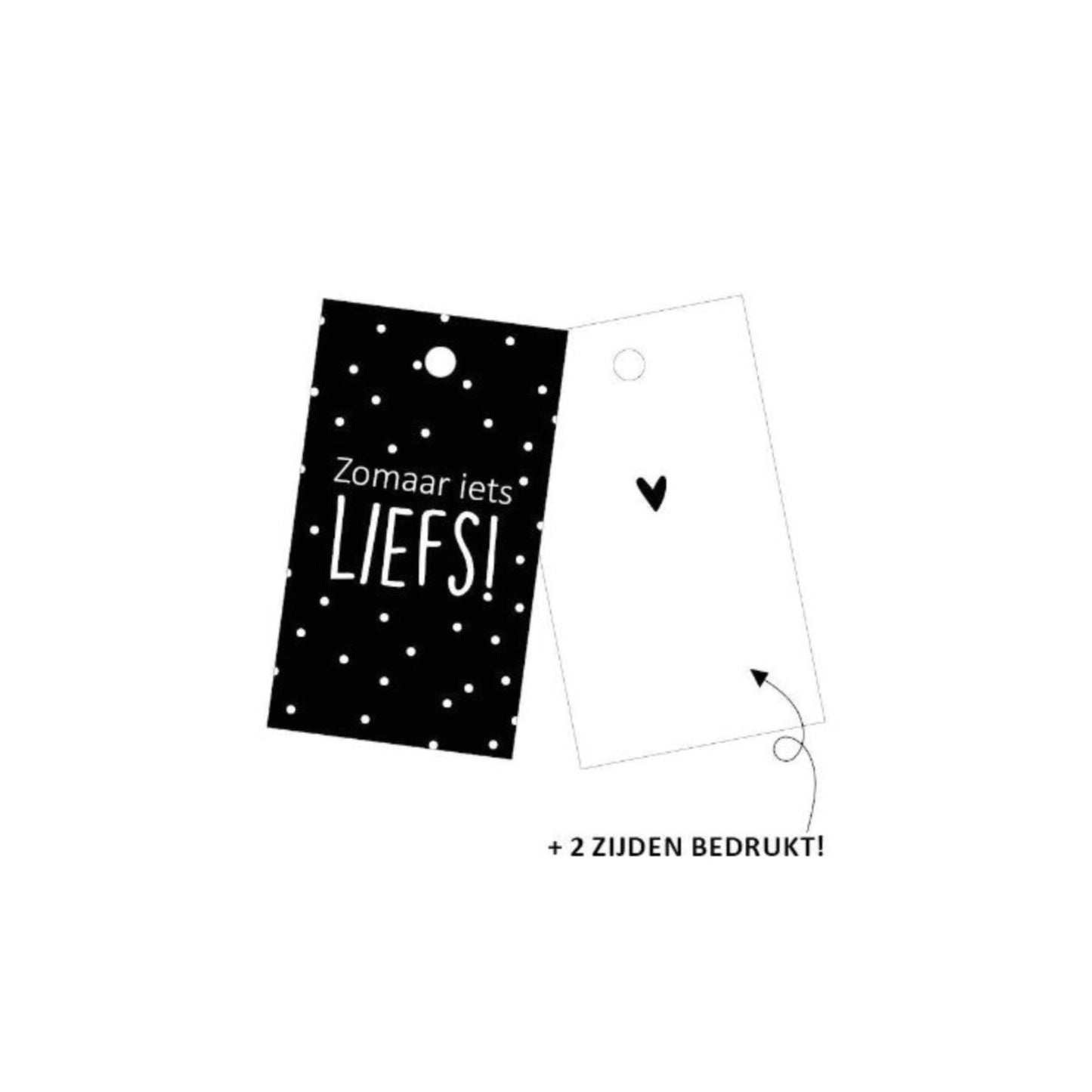 Cadeaulabel | zomaar iets liefs (5 stuks)