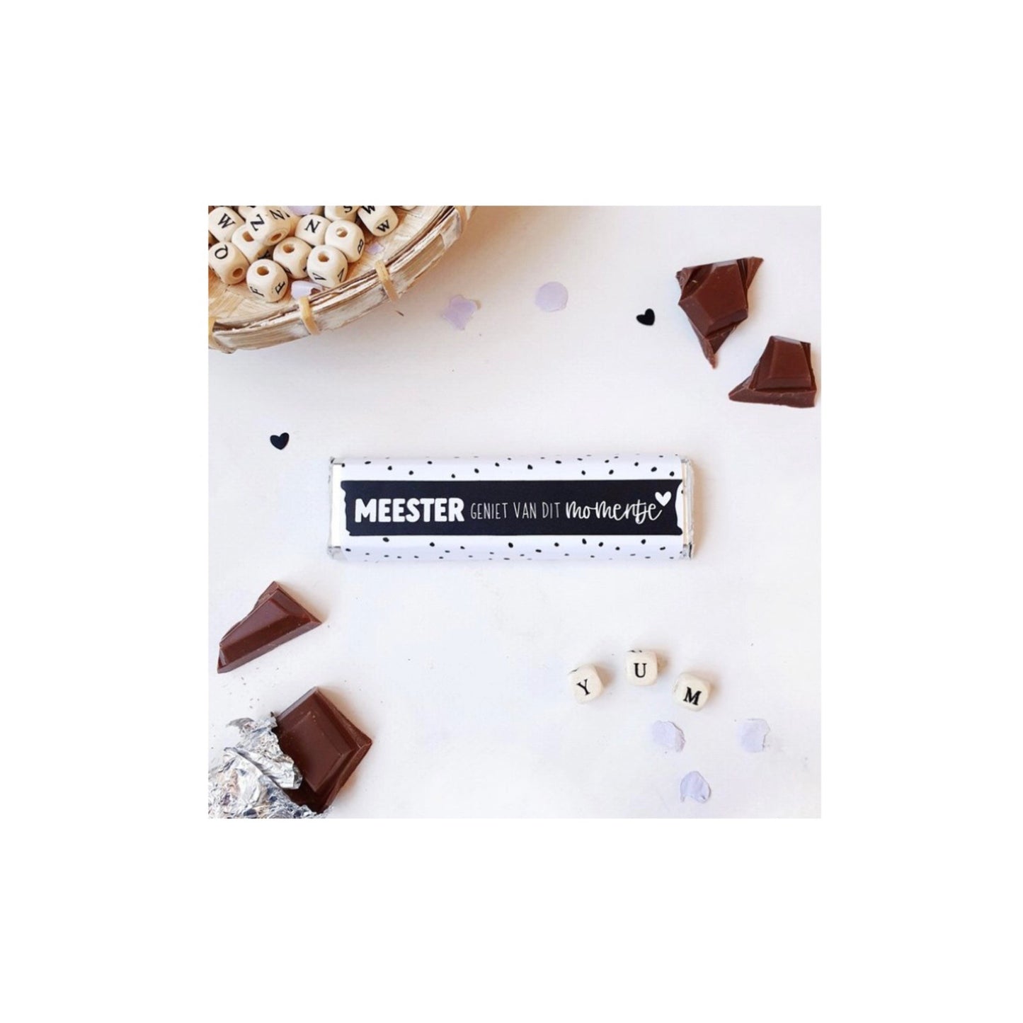 Mini chocoladewikkel | meester