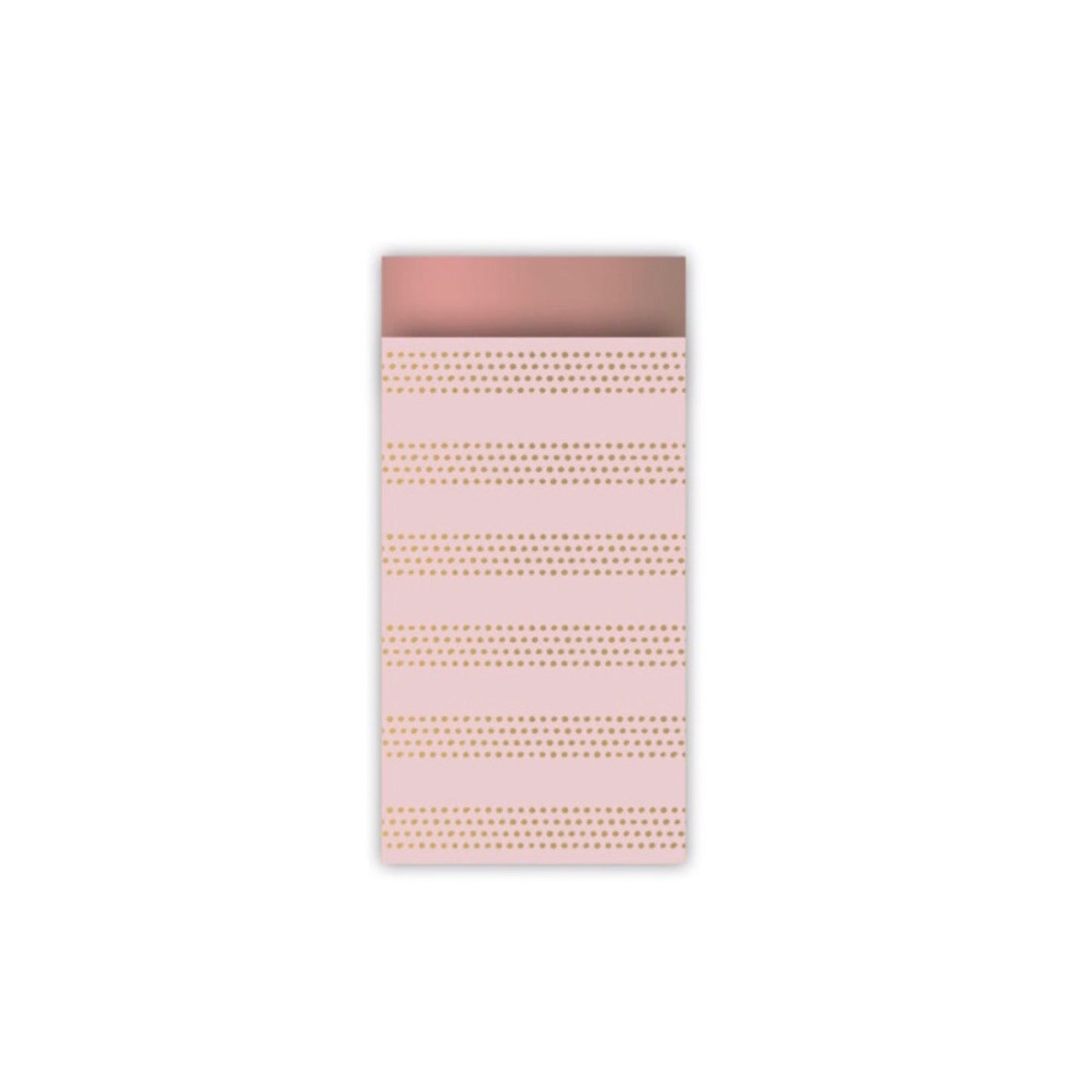 Cadeauzakjes | raster stripes roze (5 stuks)