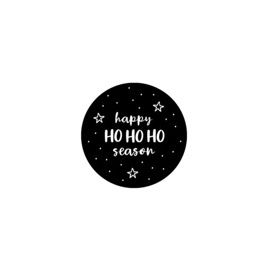 Cadeaustickers | happy ho ho ho season (10 stuks)