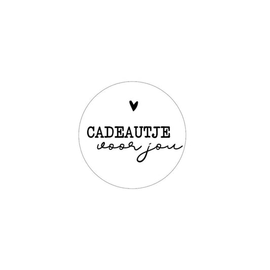 Cadeaustickers | cadeautje voor jou (10 stuks)