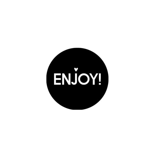 Cadeaustickers | enjoy (10 stuks)