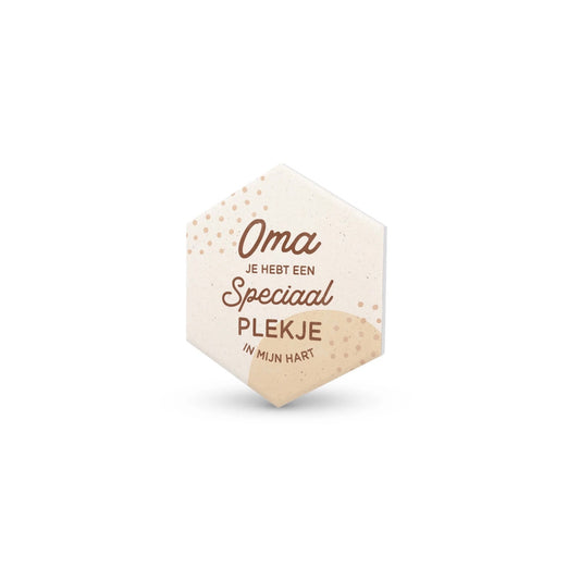 Keramieken onderzetter | oma