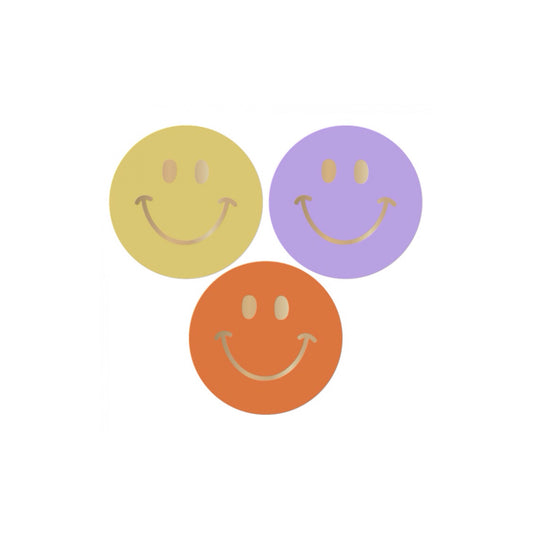 Cadeaustickers | smiley (9 stuks)
